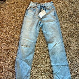 Zara straight fit jeans